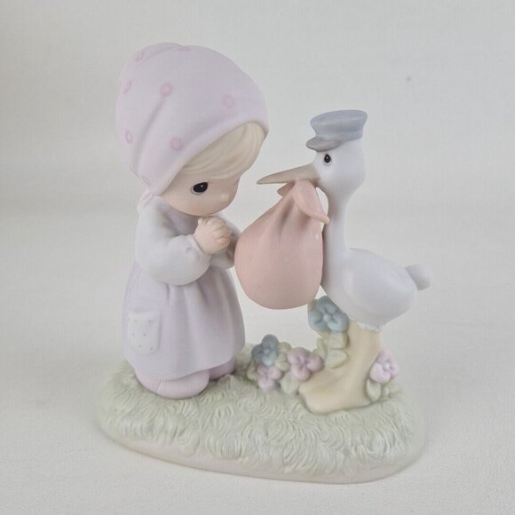 Enesco Other - Precious Moments 523178 Joy on Arrival Stork Baby Figurine
